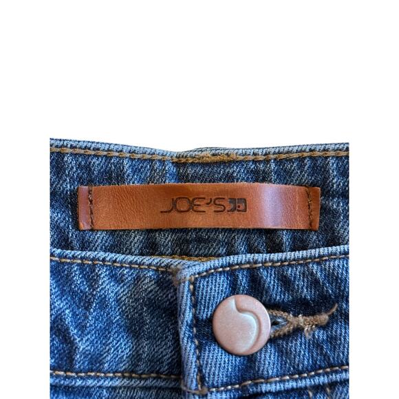 Not For Sale Joe's Shorts Women 32 Blue Ozzie Cutoff Denim Preppy Mid Rise - Picture 4 of 6